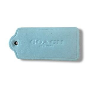 Coach Robins Egg Blue Hang Tag